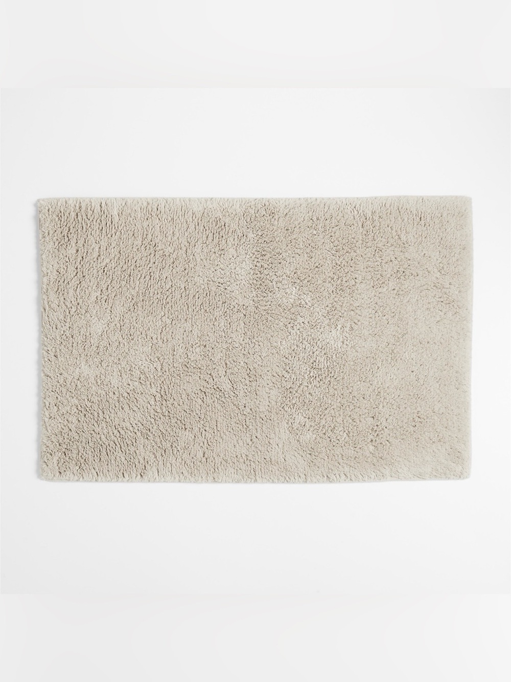 Crate & Barrel Rylan Organic Cotton Natural Taupe Bath Mat 24"x36